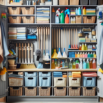 Organizing Your Cleaning Supplies: Tools and Tips for an Efficient System