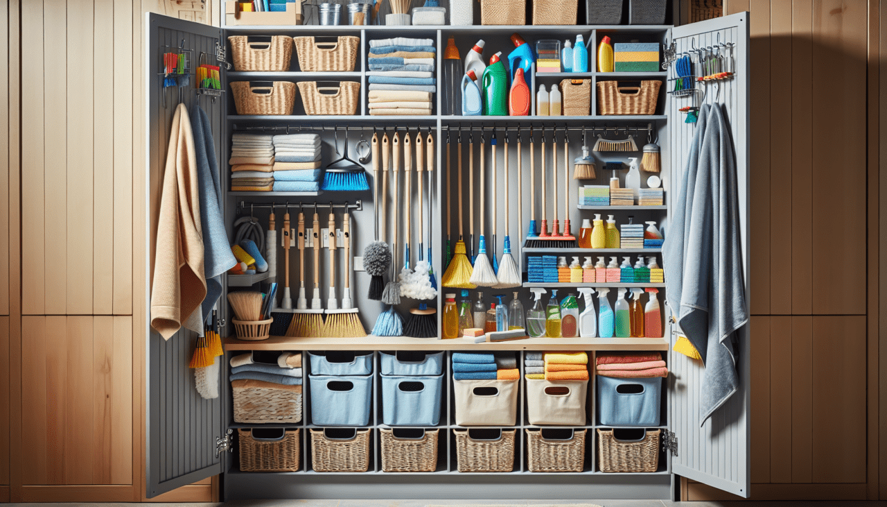 Organizing Your Cleaning Supplies: Tools and Tips for an Efficient System